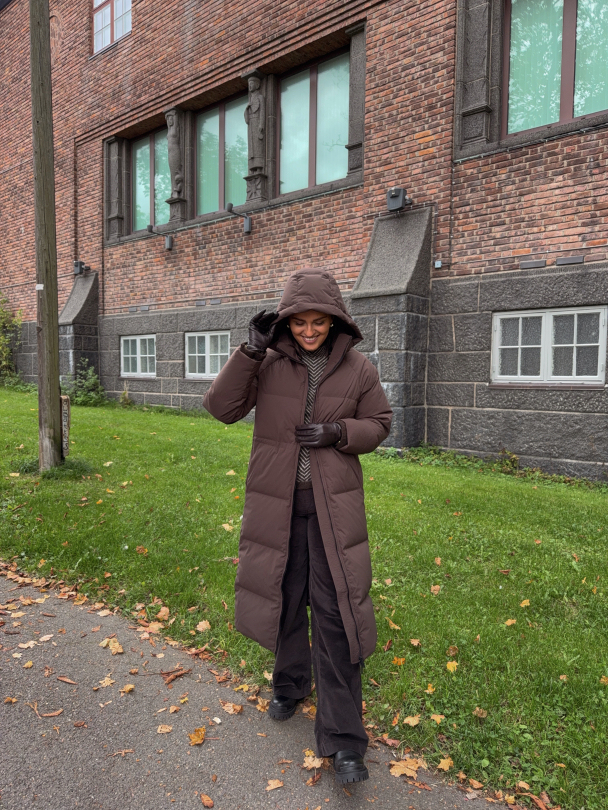 Maya Down Long Coat - Delicioso  - Image 4
