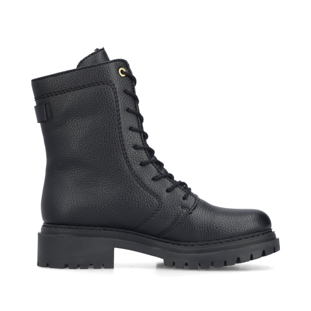 Rieker vintersko med snøring og glidelås - Image 3