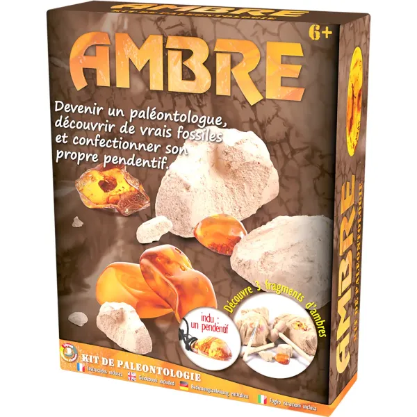 Arkeolog-sett - Rav (Amber)