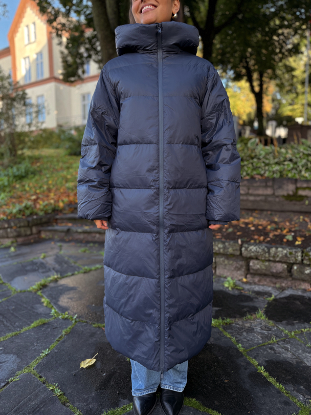 Poppel Down Blend Jacket - Navy Blazer  - Image 3
