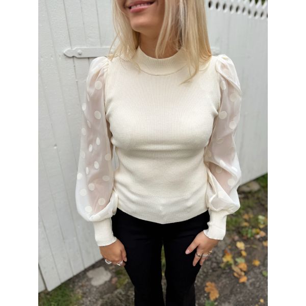 Dotme Knit Pullover - Birch 