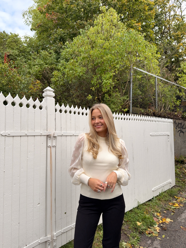 Dotme Knit Pullover - Birch  - Image 6