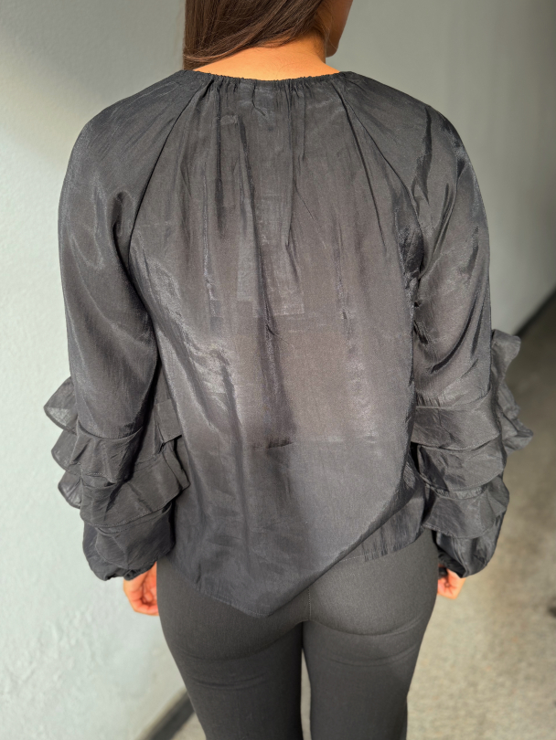 Temura Top - Black  - Image 2