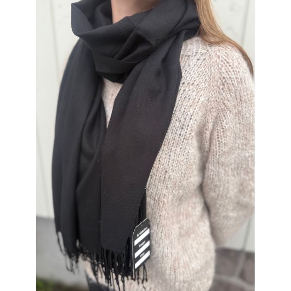 Cashmere skjerf - Sort 