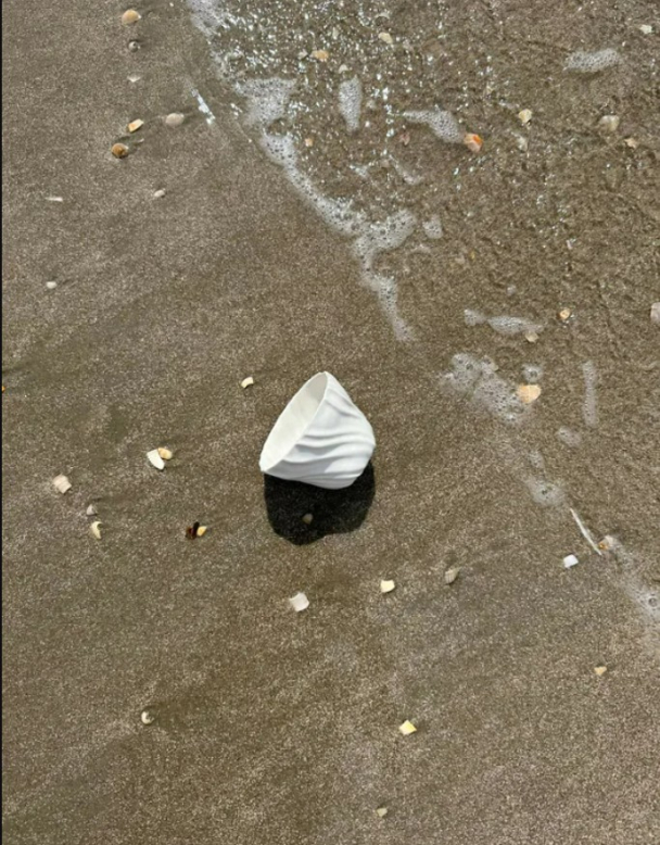 Tidevannskopp, hvit - Image 1