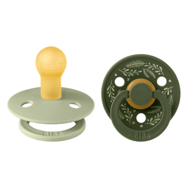 Holiday Leaf Colour 2-pk - Sage/Hunter Green - Image 2