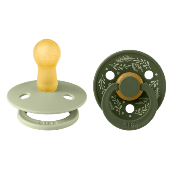 Holiday Leaf Colour 2-pk - Sage/Hunter Green - Image 3