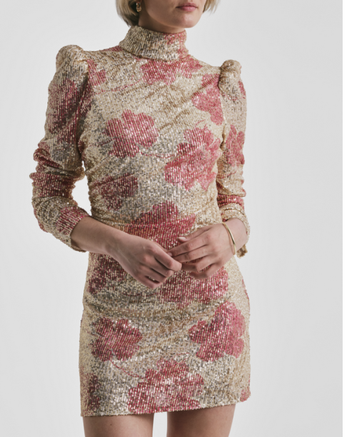 Sequins Touching Dress - Serenade