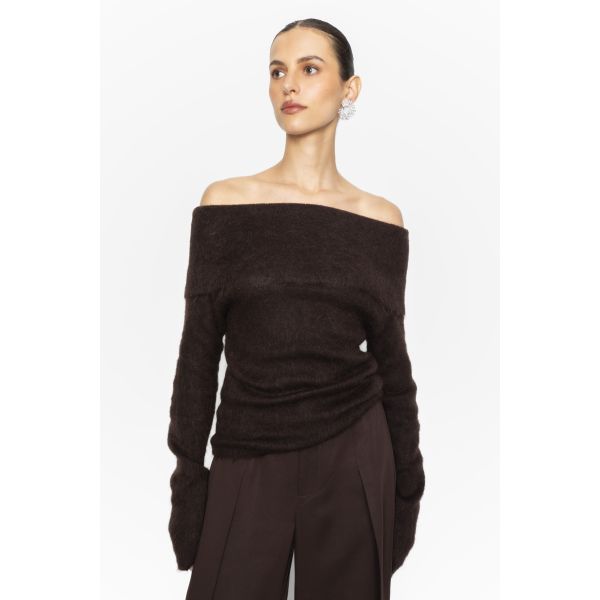 ELIETTE OFF-SHOULDER KNIT