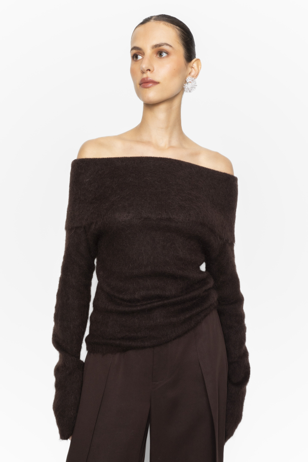 ELIETTE OFF-SHOULDER KNIT - Image 1