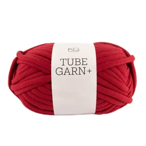 Tubegarn +  - TB132 Mørkrød