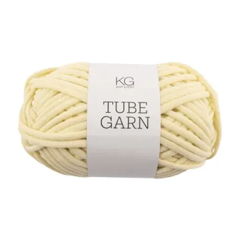 Tubegarn 4mm - TB106 lysgul