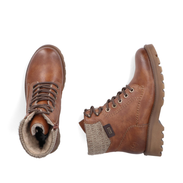 Rieker vintersko med glidelås - Waterproof - Image 8