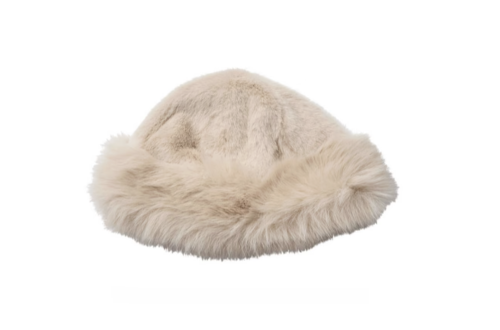 Penza Creme Faux Fur Hat  |    Penza Creme Faux Fur Hat fra Co´Couture