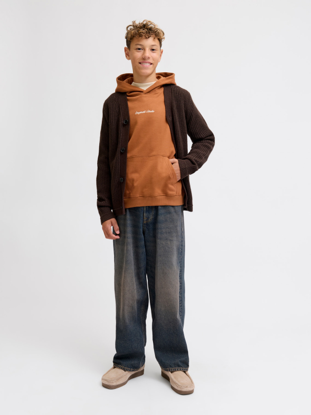 JORNORREBRO EMB SWEAT HOOD NOOS JNR - Image 4