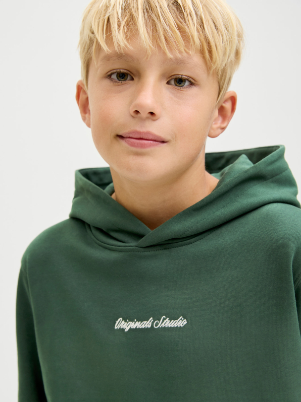 JORNORREBRO EMB SWEAT HOOD NOOS JNR - Image 3