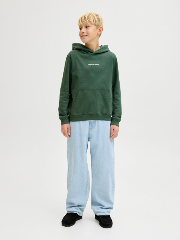 JORNORREBRO EMB SWEAT HOOD NOOS JNR - Image 4