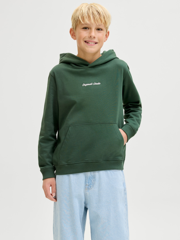 JORNORREBRO EMB SWEAT HOOD NOOS JNR - Image 5