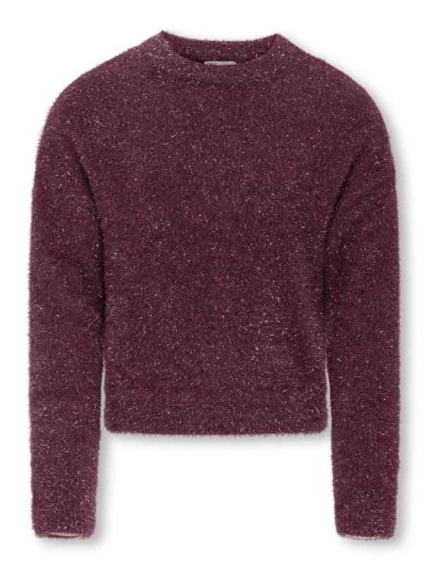 KOGPIUMO GLITTER L/S O-NECK KNT - Image 1