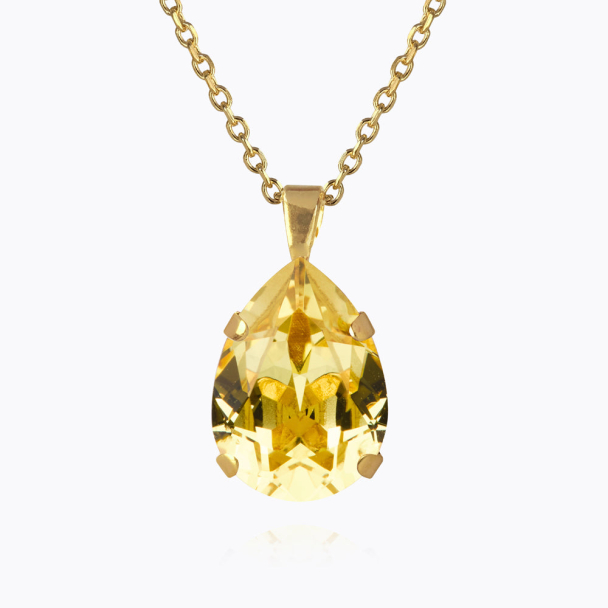 Mini Drop Necklace - Dark Jonquil 