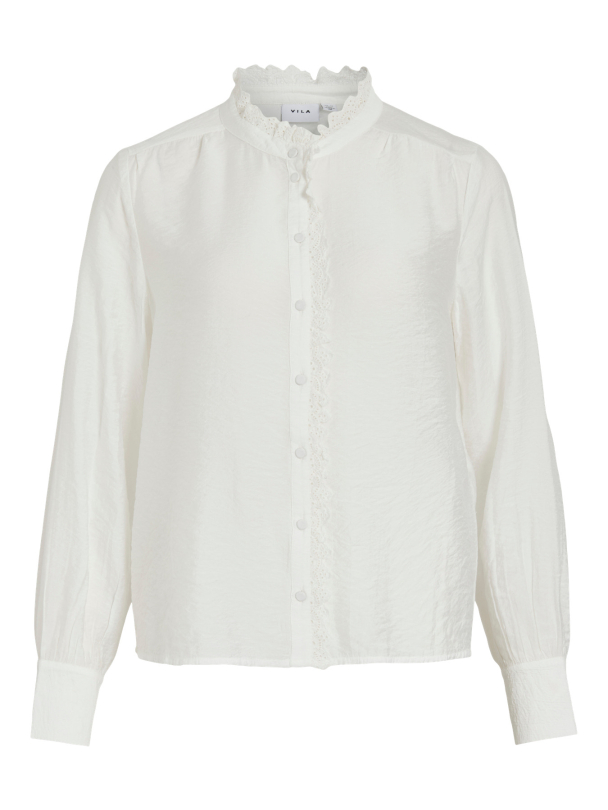 VIMALIMA L/S FRILL SHIRT/PB - Image 1