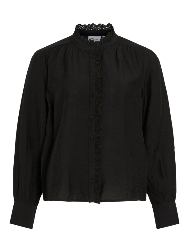 VIMALIMA L/S FRILL SHIRT/PB - Image 1