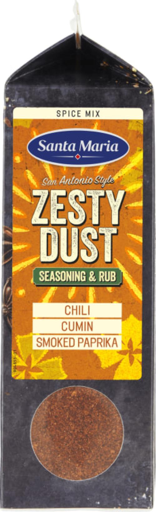 Zesty Dust Seasoning & Rub 545g Santa Maria