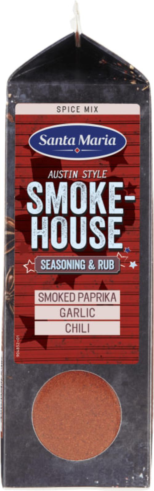 Smoke House Seasong & Rub 545g Santa Maria