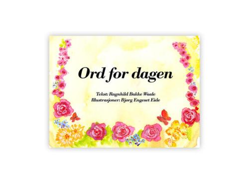 Evighetskalender – Ord for dagen