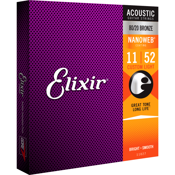 GITARSTRENGER AKUSTISK 011-052 ELIXIR