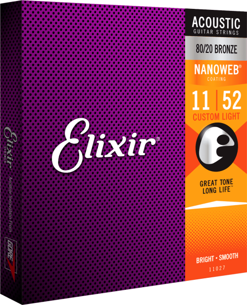 GITARSTRENGER AKUSTISK 011-052 ELIXIR
