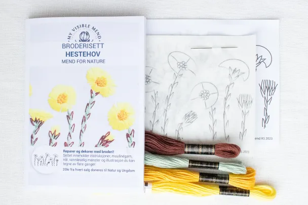 My Visible Mend- Broderisett- Hestehov