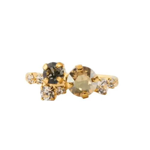 Stardust Ring Gold - Black Golden Combo