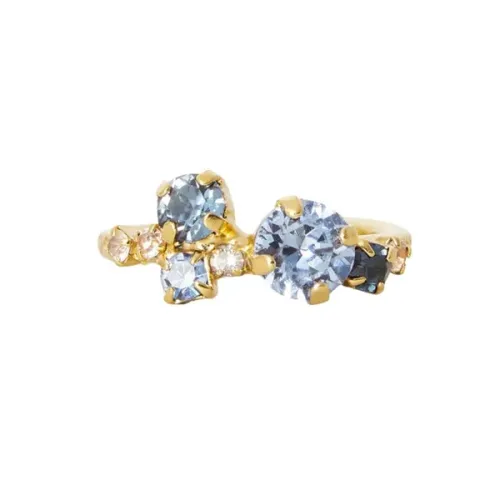 Stardust Ring Gold - Blue Combo