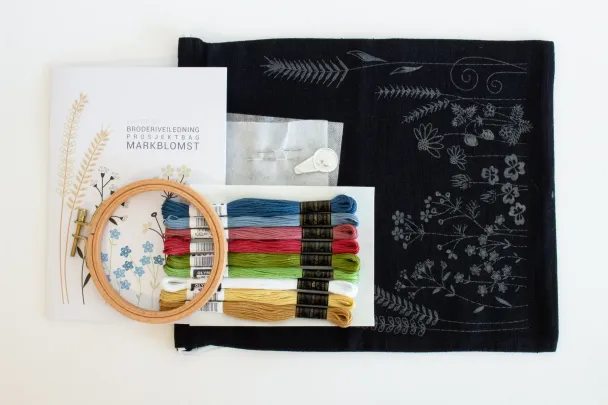 My Visible Mend- Broderikurs sort - Image 2