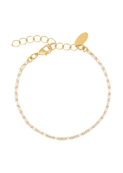 Evelyne Bracelet Gold - Crystal