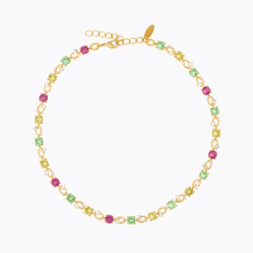 Fay Necklace Gold - Autumn Bloom Combo