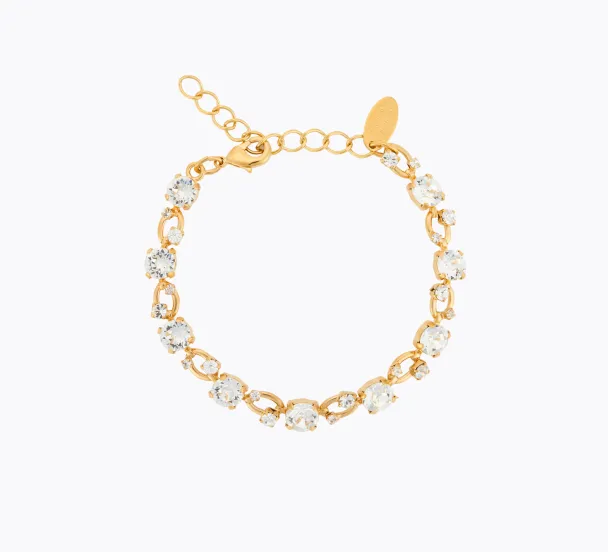 Fay Bracelet Gold - Crystal