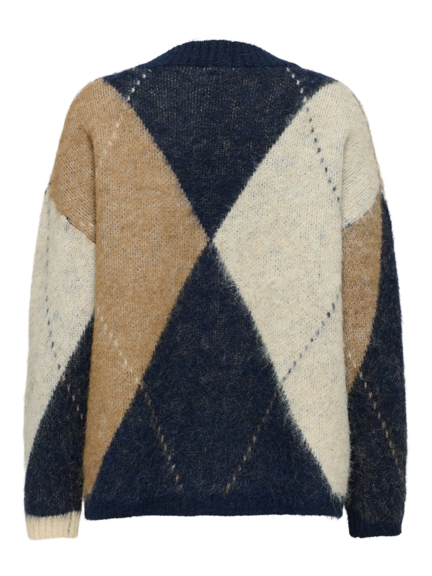 ONLNOEME JQ LS LIFE CARDI V-NECK KNT - Image 2