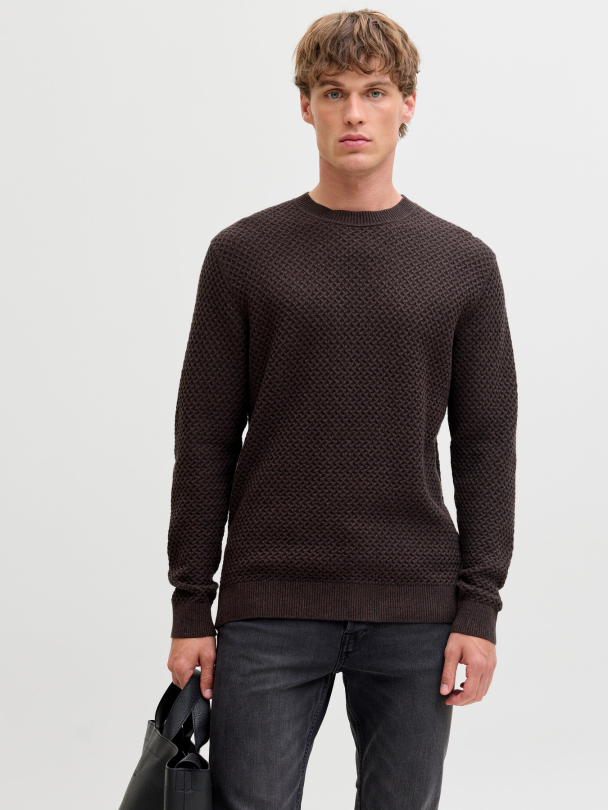 JPRBLUBARKLEY KNIT CREW NECK CH LN - Image 3