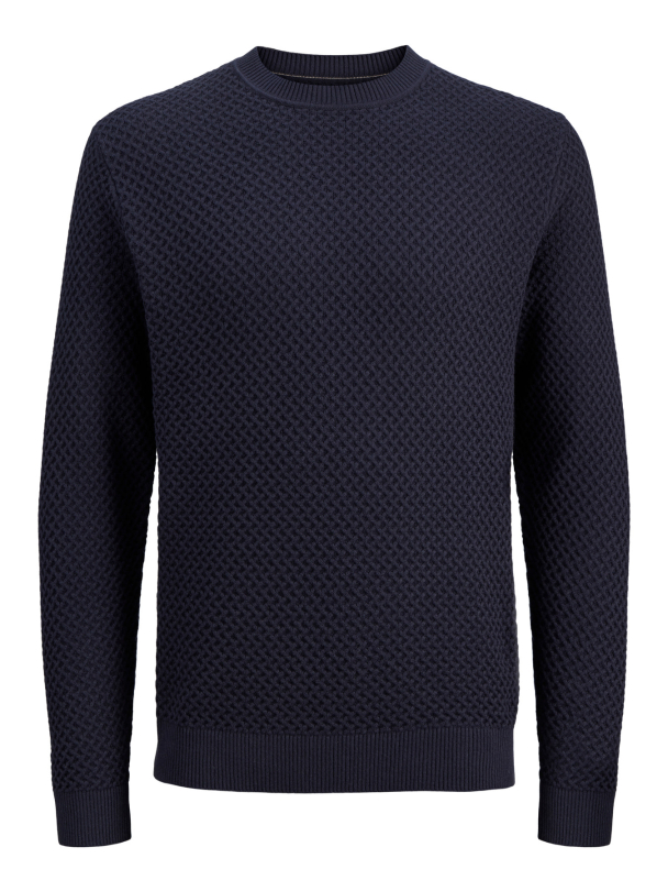 JPRBLUBARKLEY KNIT CREW NECK CH LN - Image 1