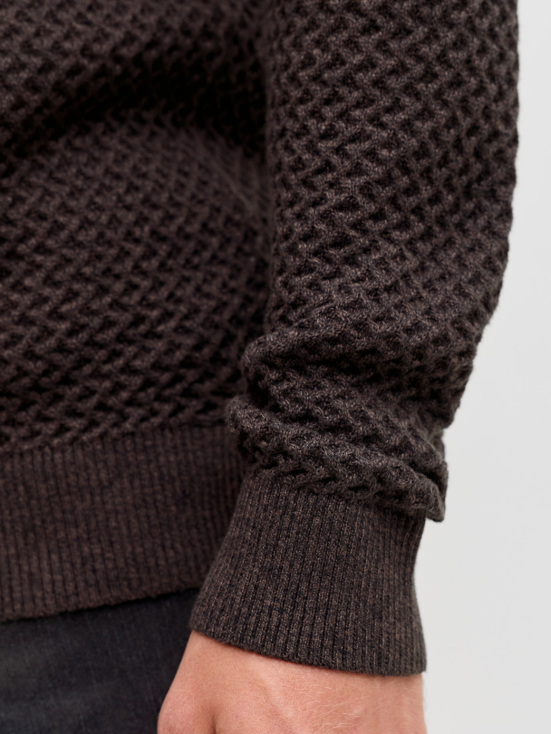 JPRBLUBARKLEY KNIT CREW NECK CH LN - Image 4