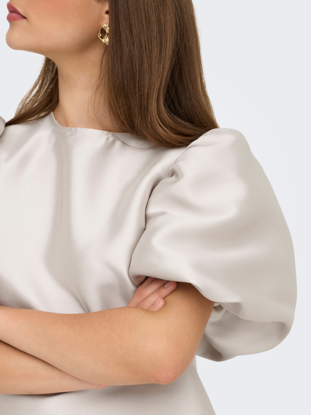 ONLMANNY 2/4 HEAVY SATIN TOP WVN CS - Image 4