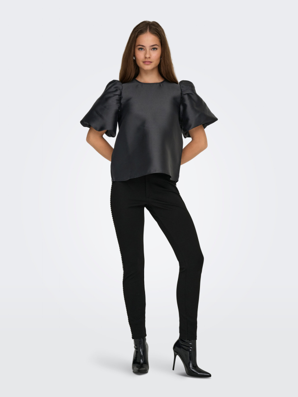 ONLMANNY 2/4 HEAVY SATIN TOP WVN CS - Image 3