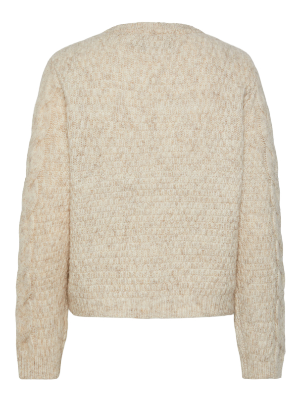 PCNINA LS O-NECK KNIT NOOS BC - Image 3