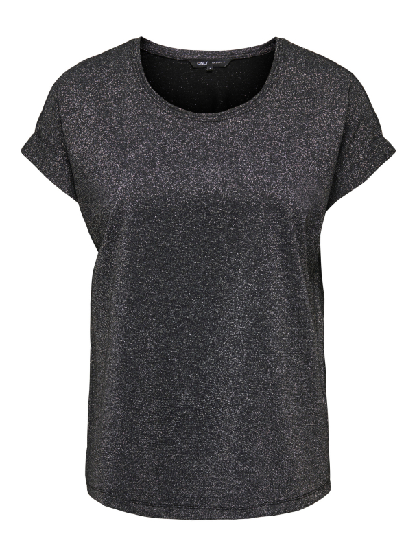 ONLMOSTER GLITTER S/S TOP NOOS JRS - Image 1