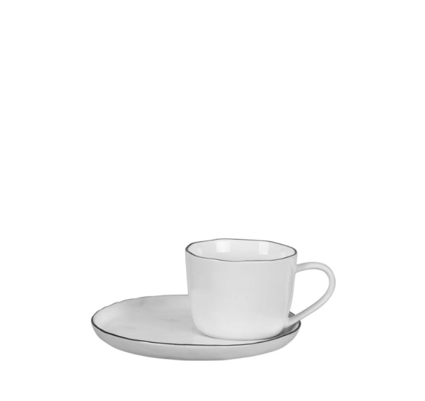 Salt Kopp med Tallerken - Image 1