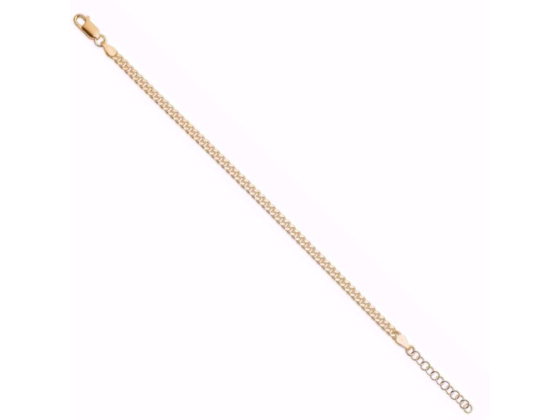 SEVILLE - Sølv armbånd Panser (3mm)