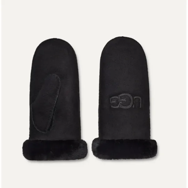 SHEEPSKIN EMBROIDERED MITTEN