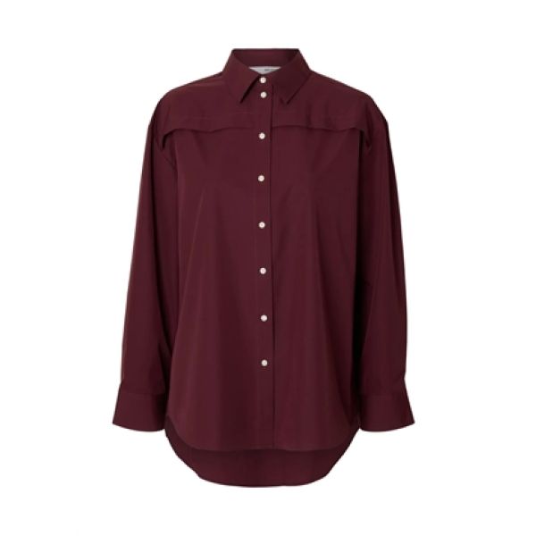 Allison Oversize Shirt - Fig